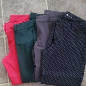 Lot of 4 Old Navy Pixie pants